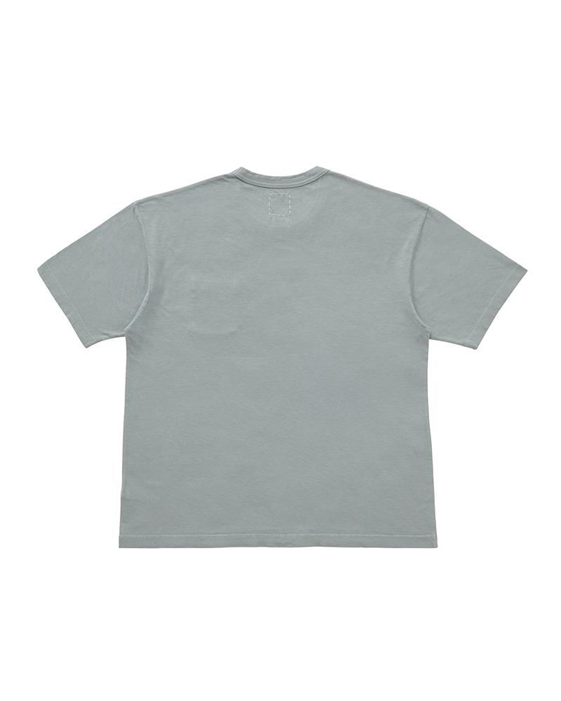 Tシャツ・カットソー VISVIM SS25 (0125105011016 LT GREEN) JUMBO TEE S/S DMGD (U.D.) | Visvim Official North American